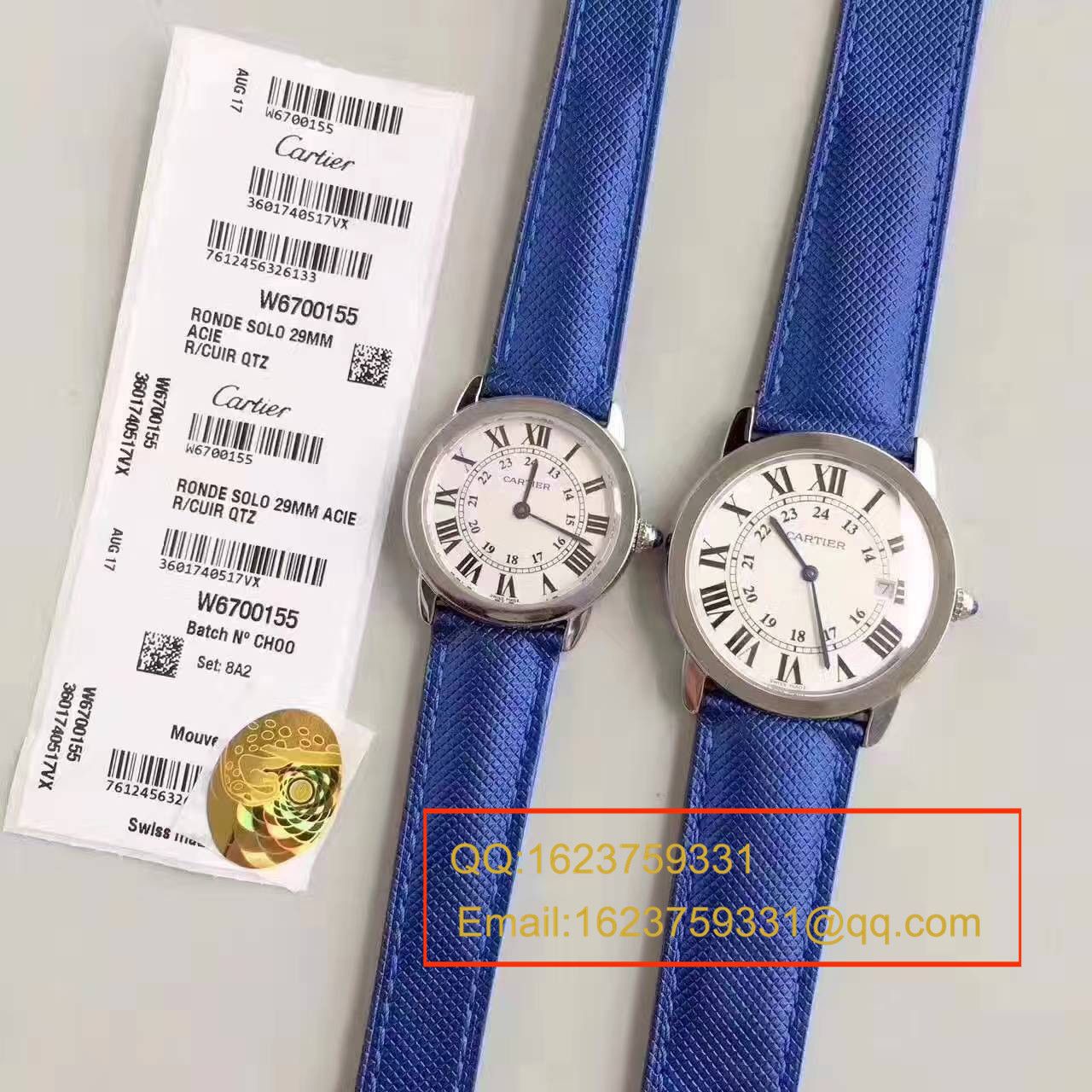 【K11 Factory 正品开模 top  Replica Copy  Watches 】 Cartier  RONDE DE  Cartier 伦敦SOLO系列W6700155、W6700255女士石英 wrist watches  / KAD078