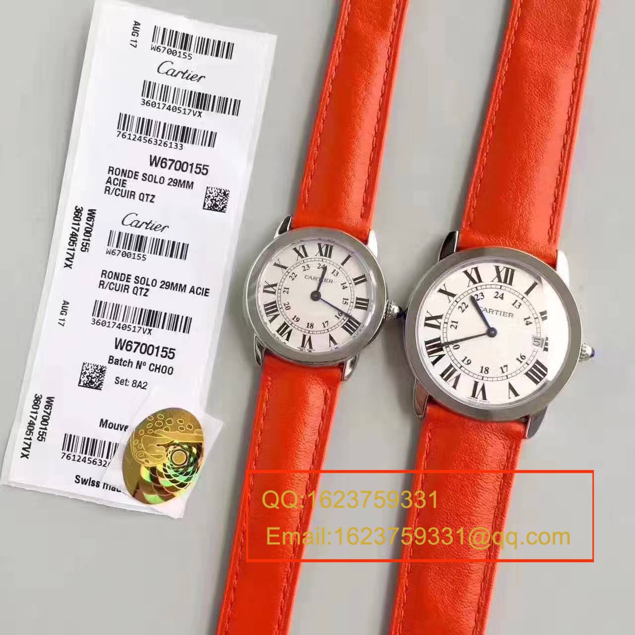 【K11 Factory 正品开模 top  Replica Copy  Watches 】 Cartier  RONDE DE  Cartier 伦敦SOLO系列W6700155、W6700255女士石英 wrist watches  / KAD078