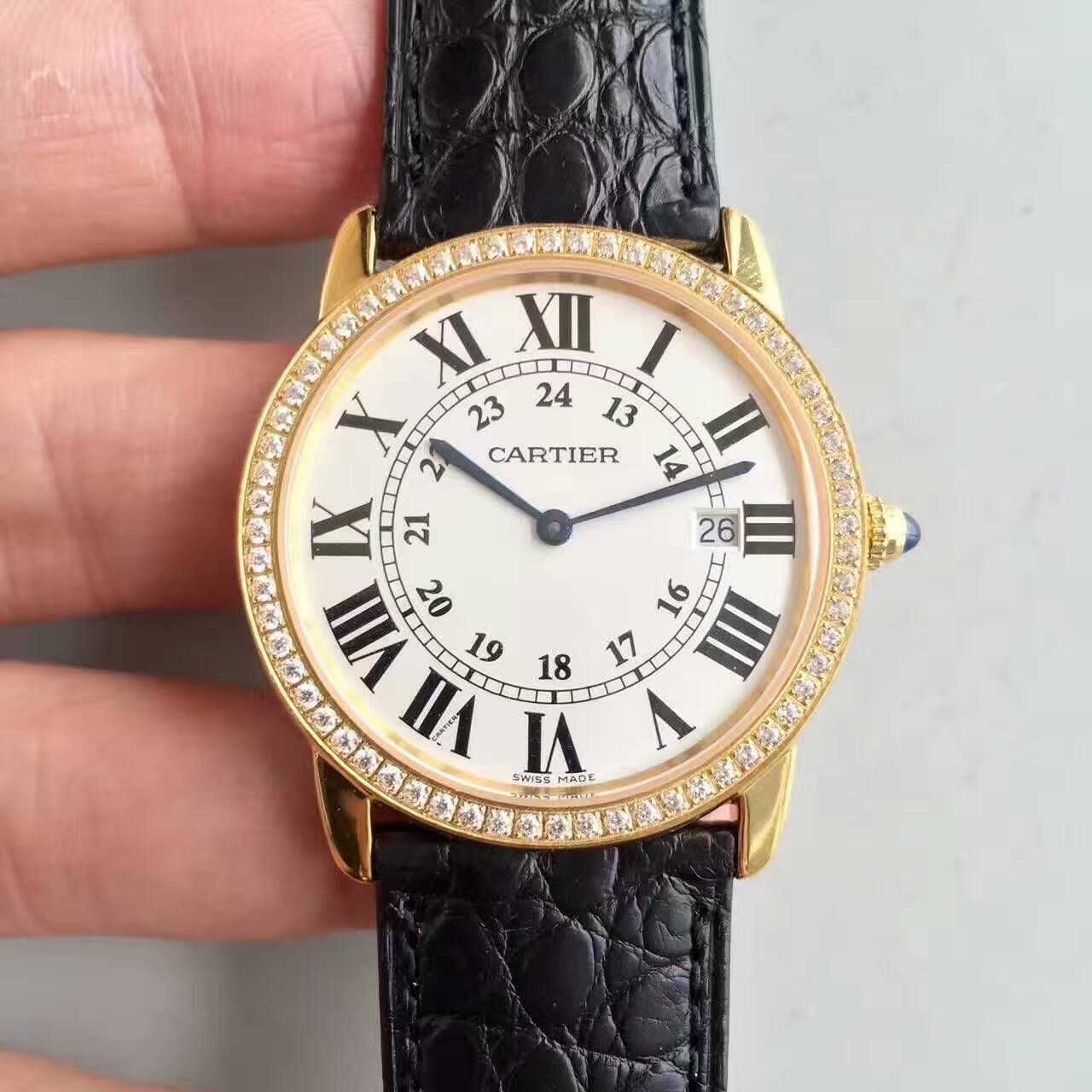 【K11 Factory  Perfect  High quality  Knockoff  Watches 】 Cartier  RONDE DE  Cartier 系列WR000151、WR000451 wrist watches  / KAD089