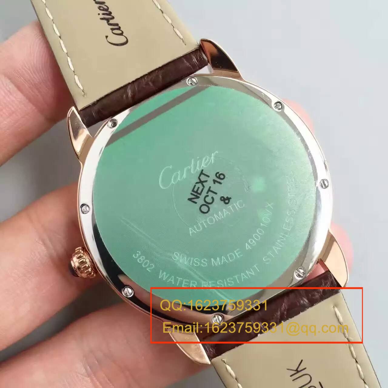 【A8 Factory 出品1:1 High quality  Replica Watches 】 Cartier  RONDE DE  Cartier 系列W6701009 wrist watches  / KAI069