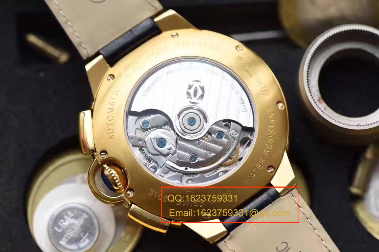 【独家视频测评OF Factory  Perfect  High quality  Replica Watches 】 Cartier  蓝气球系列W6920007 wrist watches  / KBB038