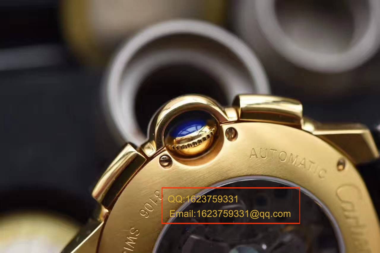 【独家视频测评OF Factory  Perfect  High quality  Replica Watches 】 Cartier  蓝气球系列W6920007 wrist watches  / KBB038