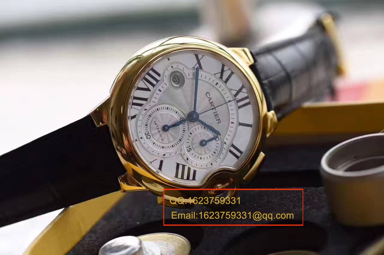 【独家视频测评OF Factory  Perfect  High quality  Replica Watches 】 Cartier  蓝气球系列W6920007 wrist watches  / KBB038