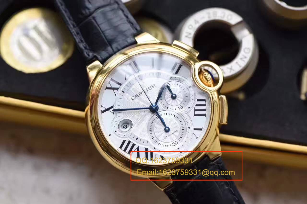【独家视频测评OF Factory  Perfect  High quality  Replica Watches 】 Cartier  蓝气球系列W6920007 wrist watches  / KBB038