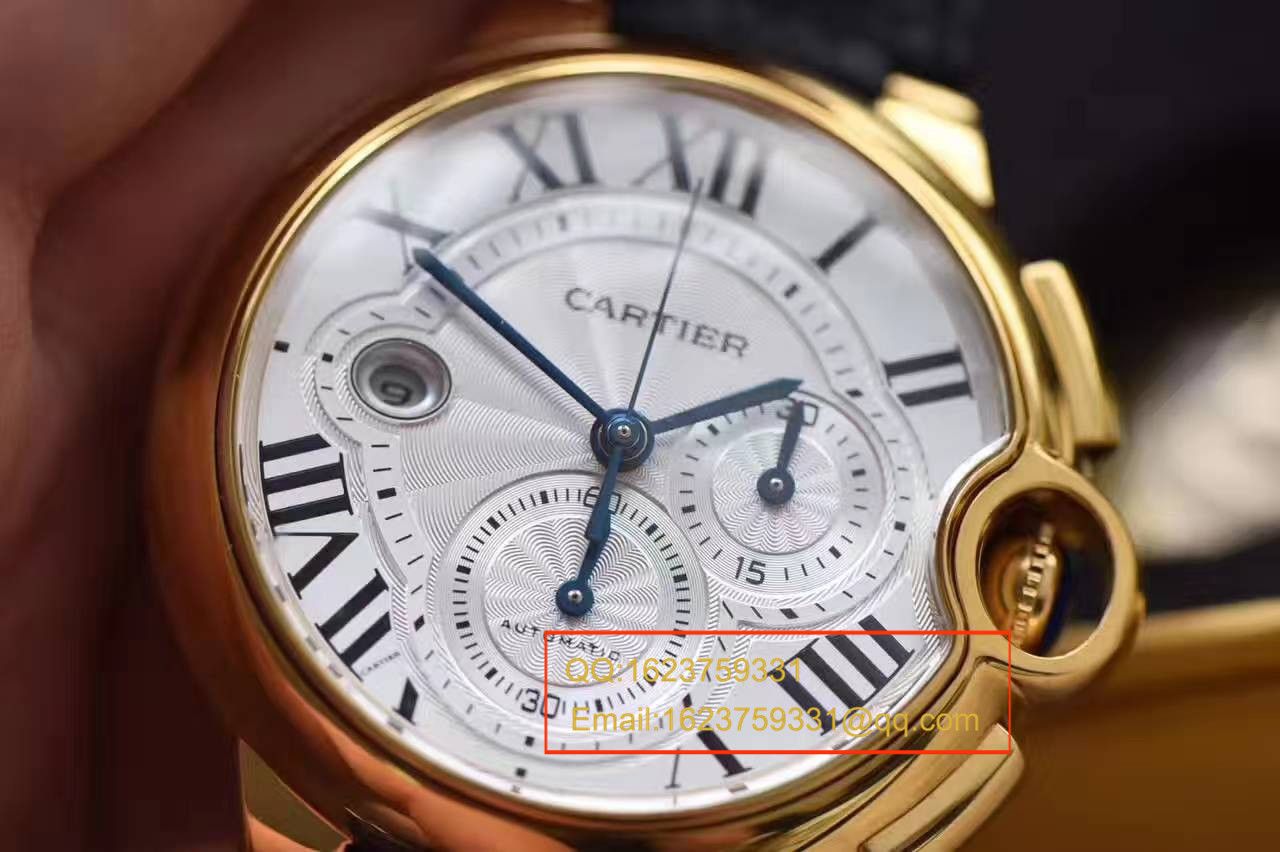 【独家视频测评OF Factory  Perfect  High quality  Replica Watches 】 Cartier  蓝气球系列W6920007 wrist watches  / KBB038