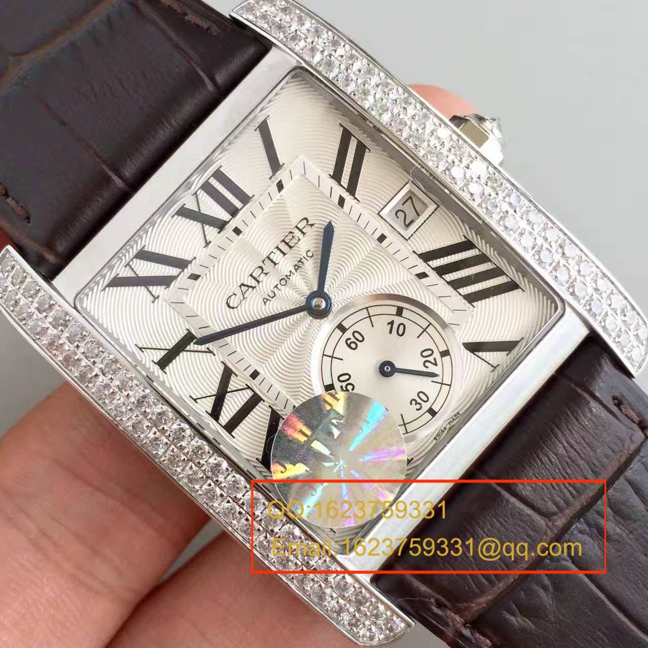  【JF Factory  Perfect  Replica Copy  Watches 】 Cartier  坦克系列TANK MC系列 W5330003 wrist watches  / KAG020