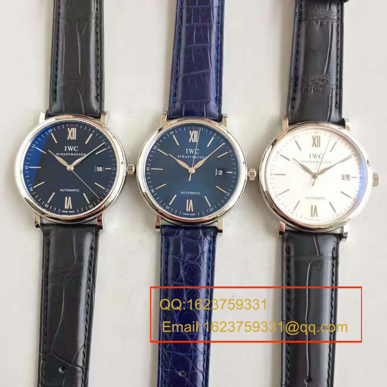 【独家视频测评MK Factory 1:1 High quality  Copy  Watches 】 IWC 柏涛菲诺系列IW356504 wrist watches  / WGAH058B