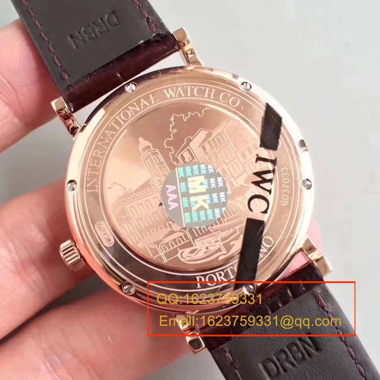 【独家视频测评MK Factory 1:1 High quality  Copy  Watches 】 IWC 柏涛菲诺系列IW356504 wrist watches  / WGAH058B