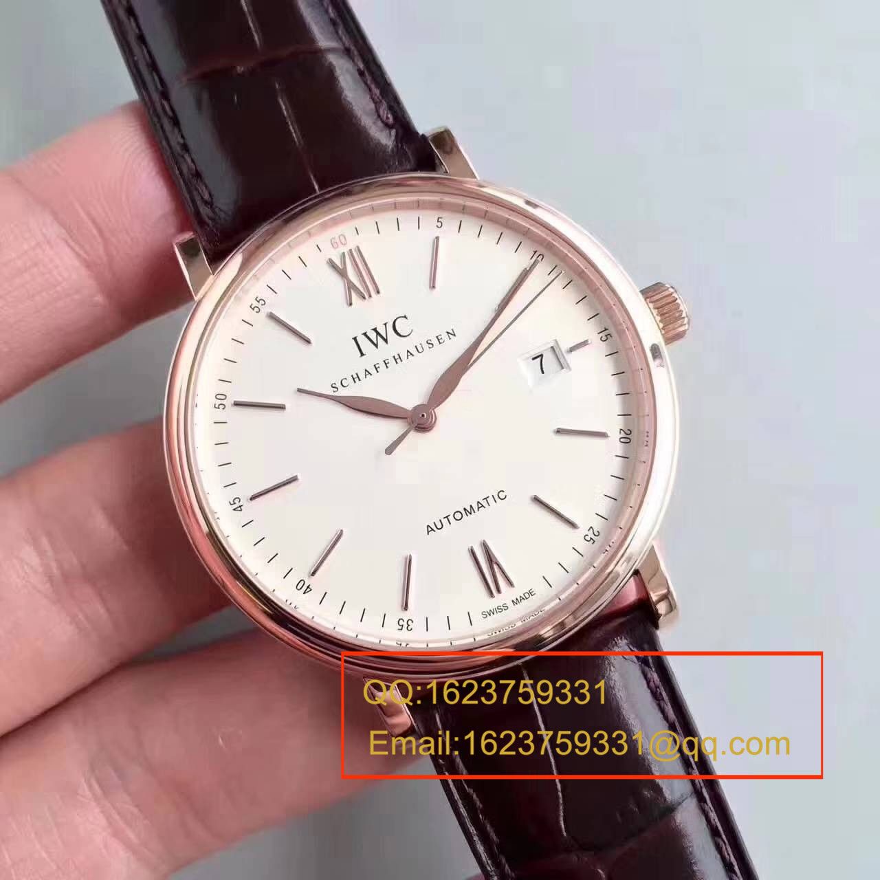 【独家视频测评MK Factory 1:1 High quality  Copy  Watches 】 IWC 柏涛菲诺系列IW356504 wrist watches  / WGAH058B