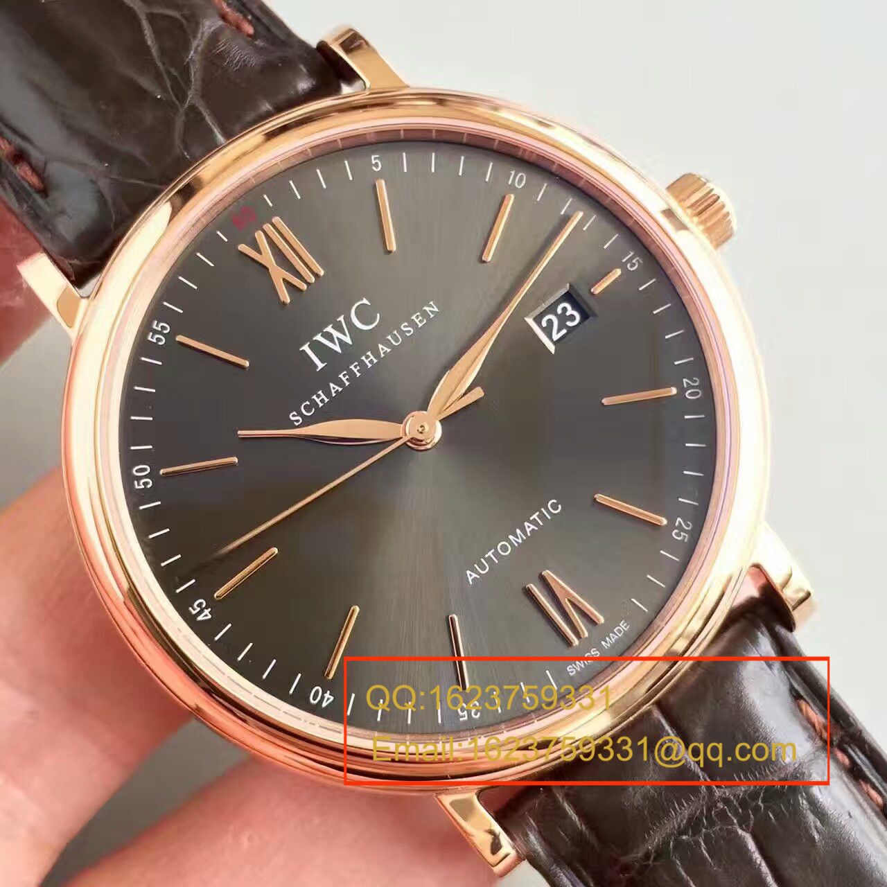 【独家视频测评MK Factory 1:1 High quality  Replica Watches 】 IWC 柏涛菲诺系列IW356511 wrist watches  / WG054
