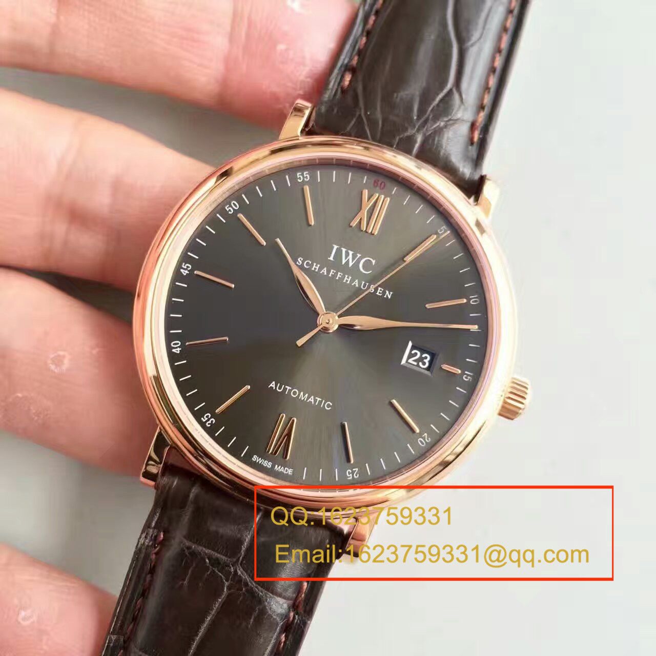 【独家视频测评MK Factory 1:1 High quality  Replica Watches 】 IWC 柏涛菲诺系列IW356511 wrist watches  / WG054