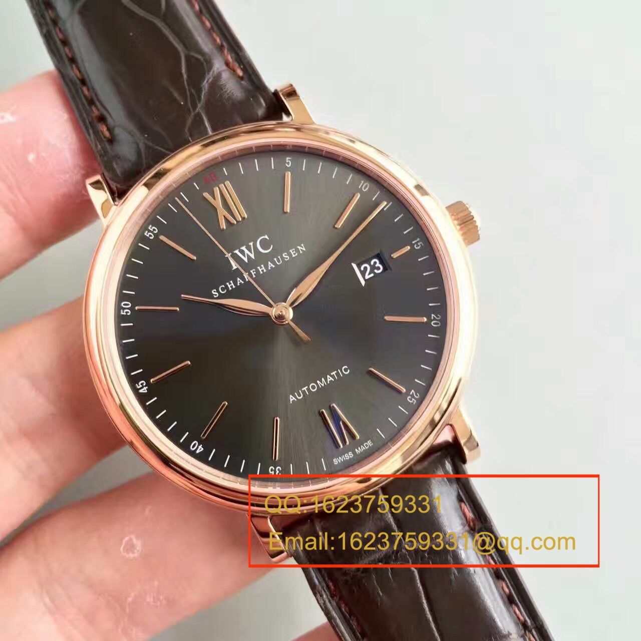 【独家视频测评MK Factory 1:1 High quality  Replica Watches 】 IWC 柏涛菲诺系列IW356511 wrist watches  / WG054