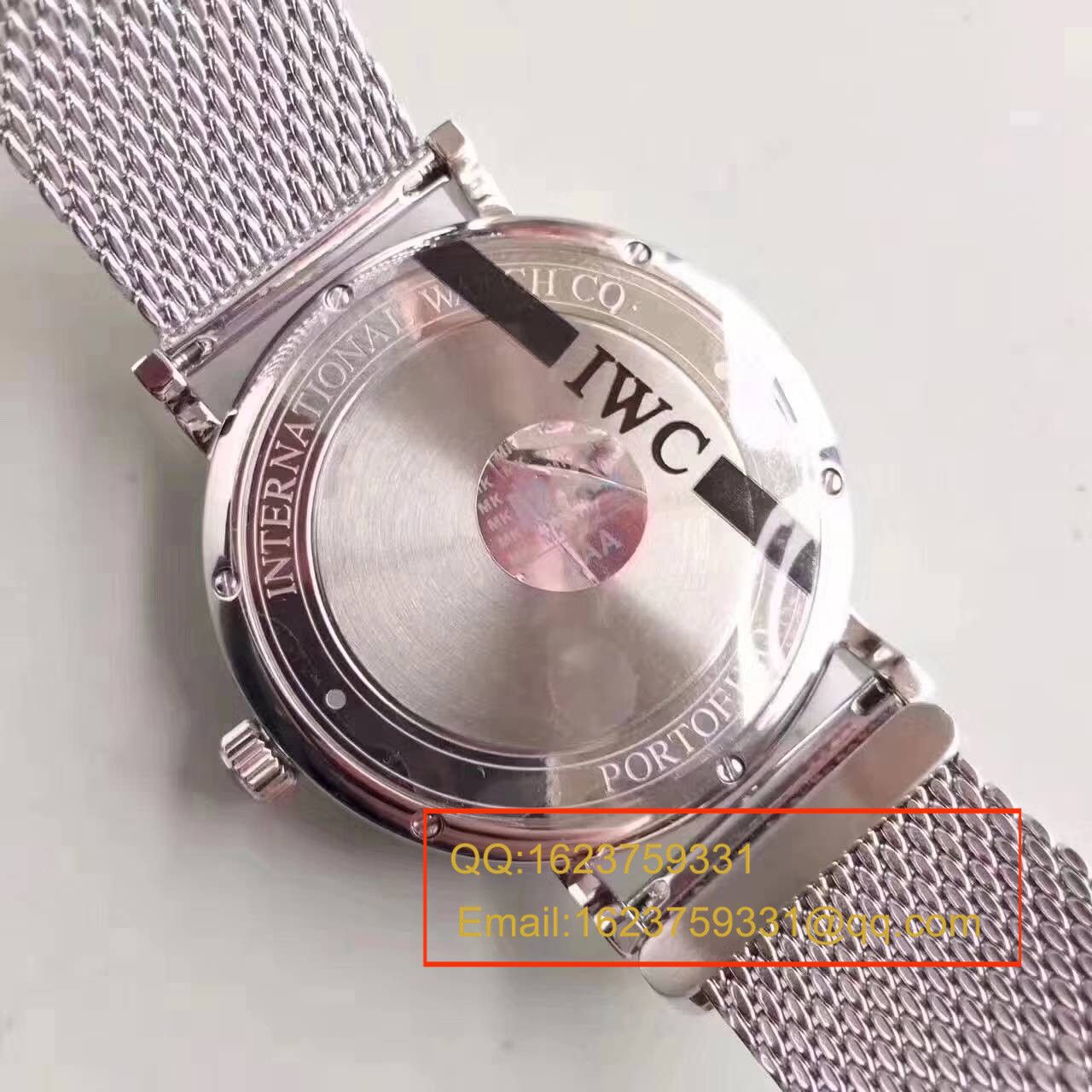 【独家视频测评MK Factory  Perfect  High quality  Copy  Watches 】 IWC 柏涛菲诺系列IW356505精钢米兰表链 wrist watches  / WG116