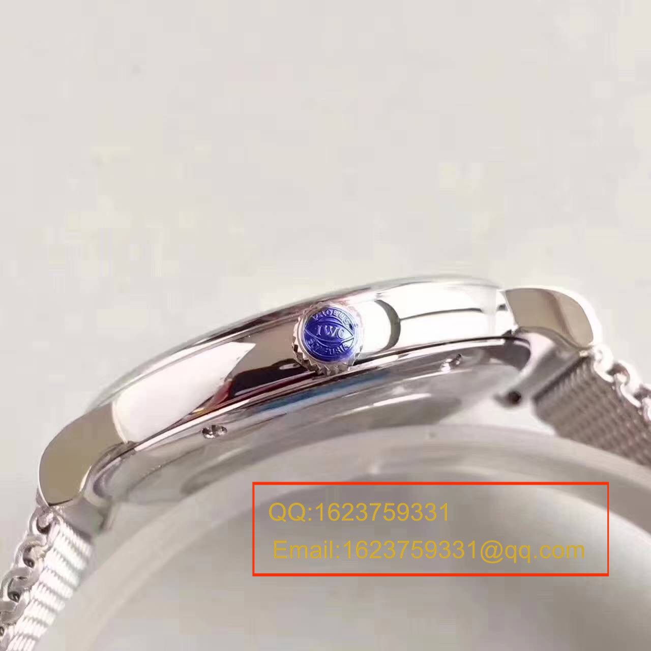 【独家视频测评MK Factory  Perfect  High quality  Copy  Watches 】 IWC 柏涛菲诺系列IW356505精钢米兰表链 wrist watches  / WG116