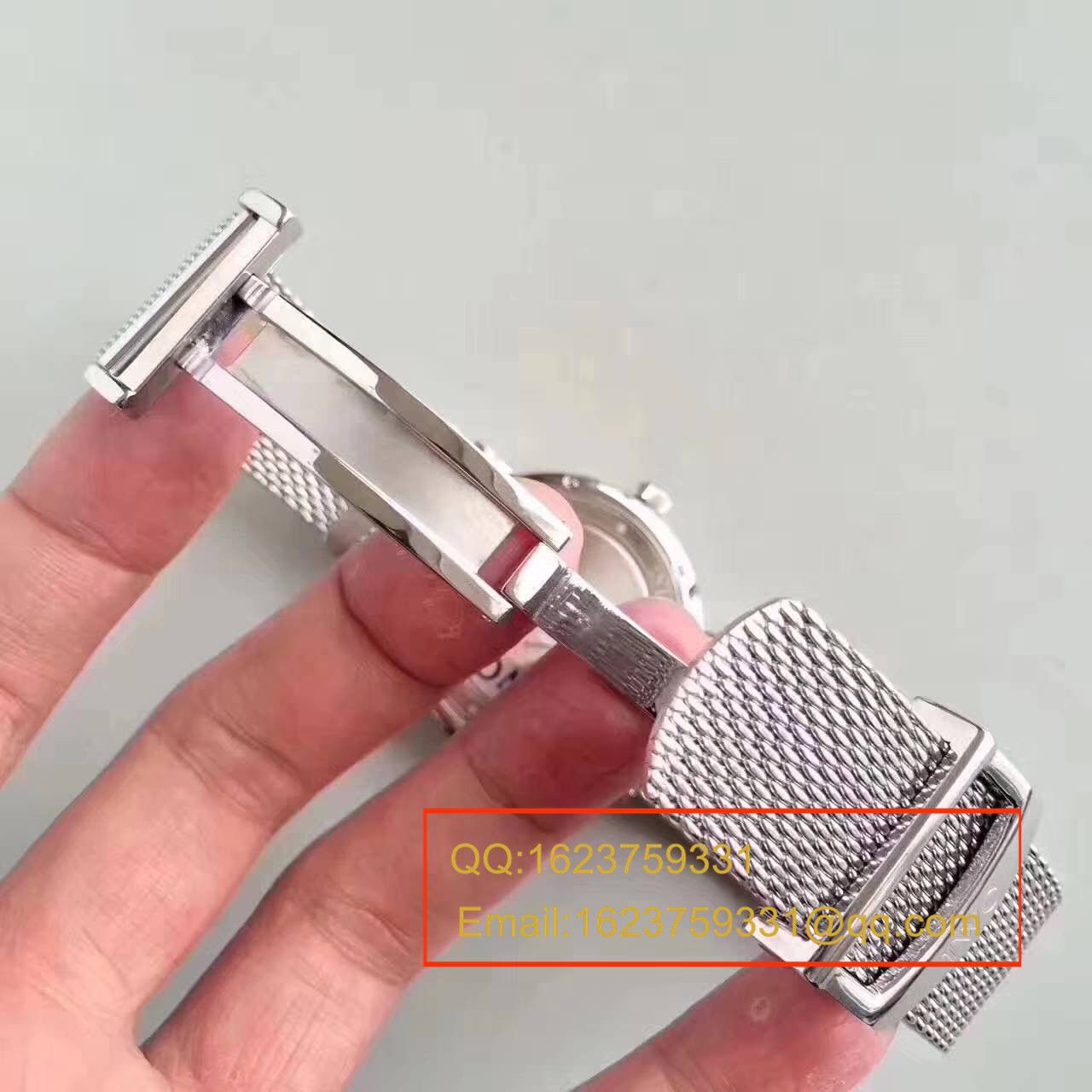 【独家视频测评MK Factory 1:1 High quality  Replica Watches 】 IWC 柏涛菲诺系列IW356506精钢米兰 watchband   wrist watches  / WG273