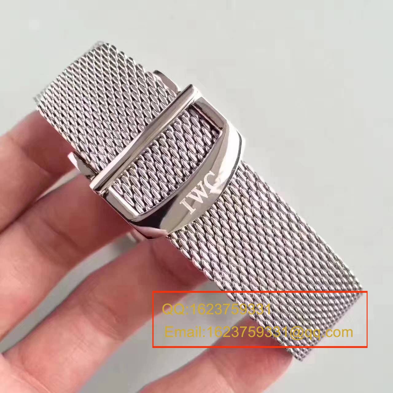【独家视频测评MK Factory 1:1 High quality  Replica Watches 】 IWC 柏涛菲诺系列IW356506精钢米兰 watchband   wrist watches  / WG273