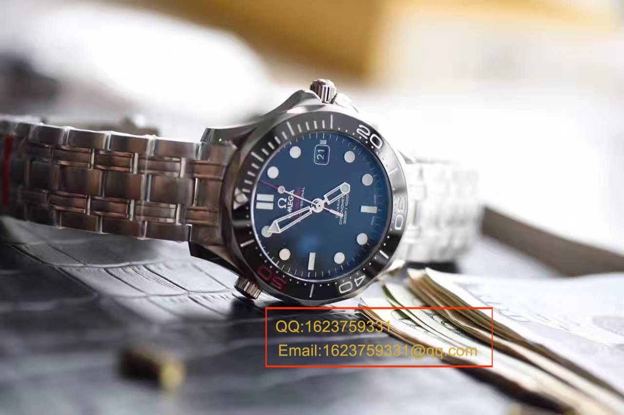 【独家视频测评 Perfect  High quality  Replica Watches 】OMEGA Seamaster 300M系列占士邦007特别版212.30.36.20.51.001 wrist watches  / M302