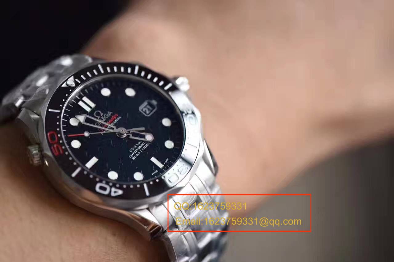 【独家视频测评 Perfect  High quality  Replica Watches 】OMEGA Seamaster 300M系列占士邦007特别版212.30.36.20.51.001 wrist watches  / M302