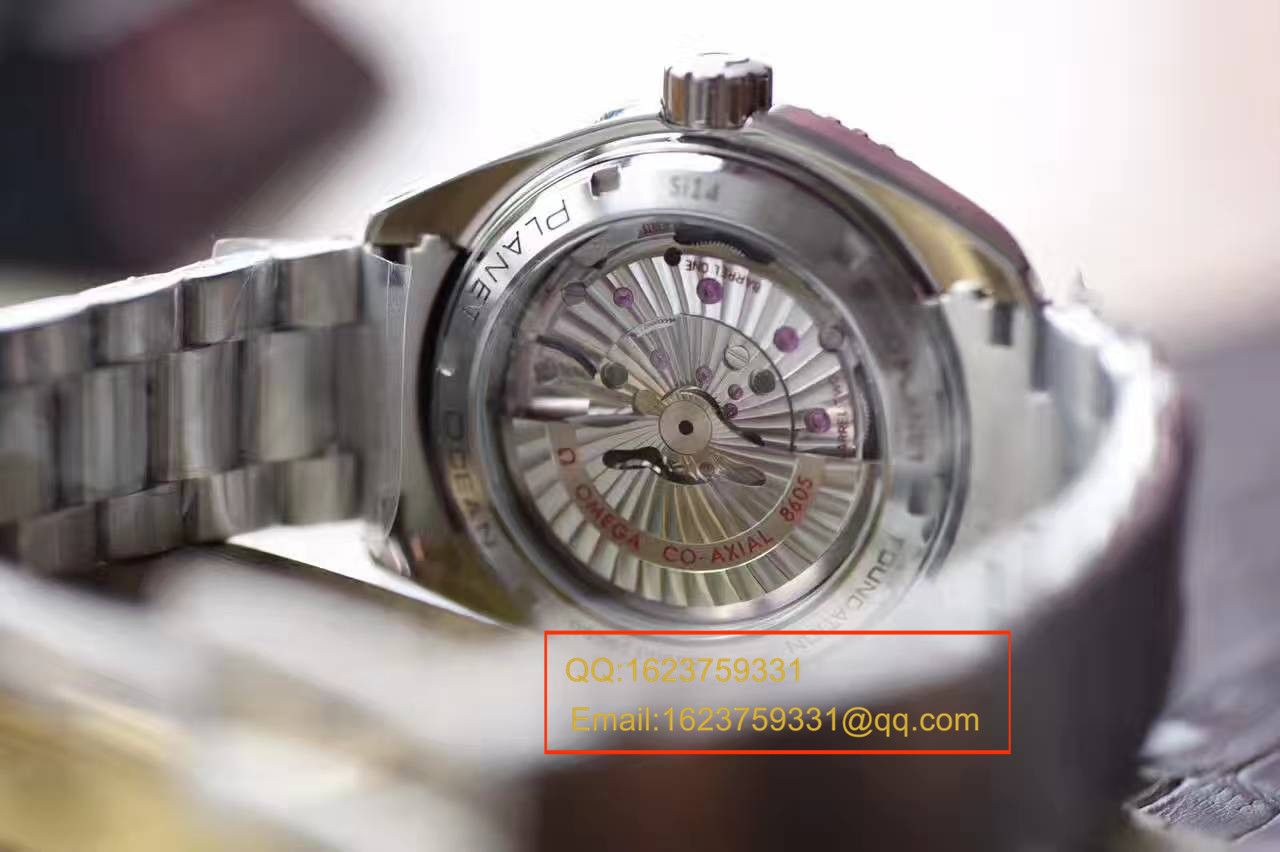 【独家视频测评KW Factory  top 1:1 Replica Watches 】OMEGA Seamaster 系列232.30.44.22.03.001《GMT美好星球》 wrist watches  / M254