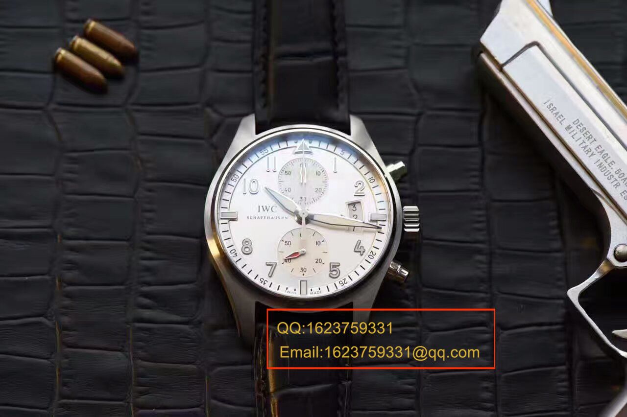 【独家视频测评】HBBV6 Factory 1:1 High quality  Replica  IWC 飞行员计时 wrist watches  “JU-AIR”特别版系列IW387809 wrist watches  / IW387809