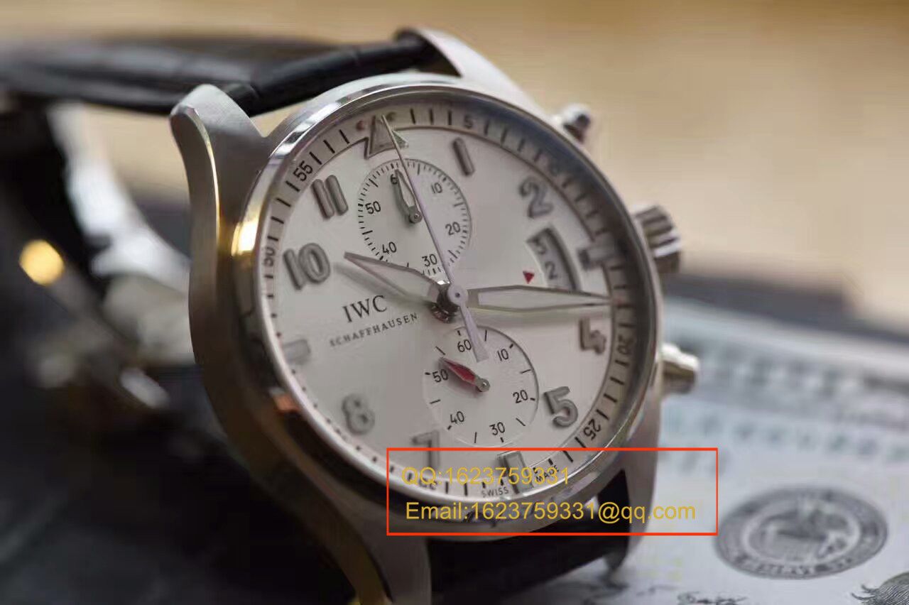 【独家视频测评】HBBV6 Factory 1:1 High quality  Replica  IWC 飞行员计时 wrist watches  “JU-AIR”特别版系列IW387809 wrist watches  / IW387809