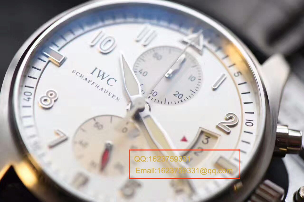 【独家视频测评】HBBV6 Factory 1:1 High quality  Replica  IWC 飞行员计时 wrist watches  “JU-AIR”特别版系列IW387809 wrist watches  / IW387809