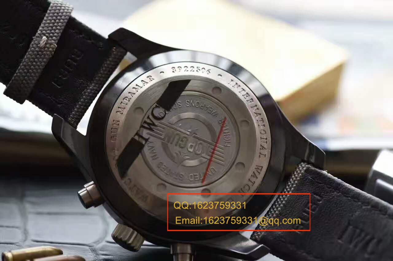 【独家视频测评】V6 Factory  Perfect  High quality  Copy  Watches  IWC  TOP GUN MIRAMAR海军空战部队MIRAMAR  wrist watches 系列IW388002 / WG083