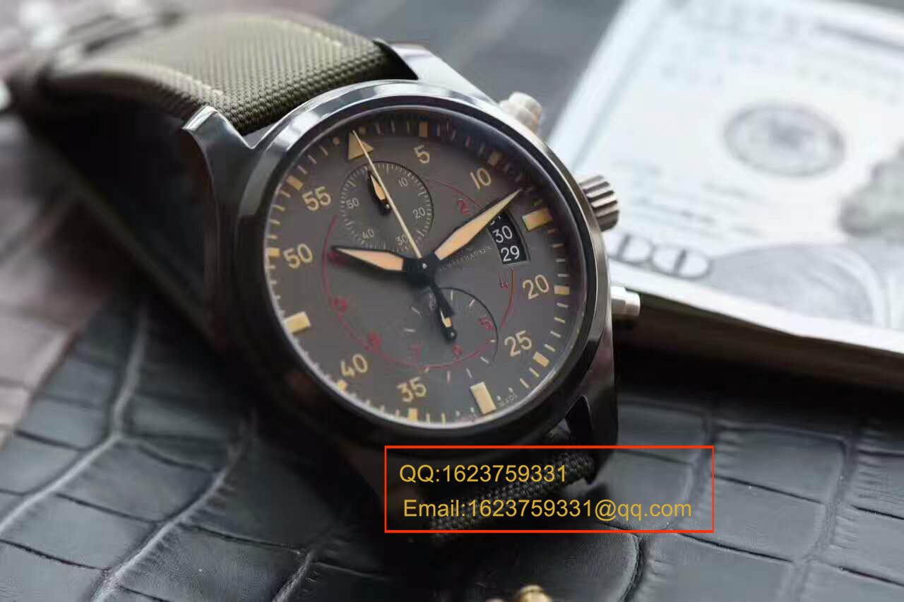 【独家视频测评】V6 Factory  Perfect  High quality  Copy  Watches  IWC  TOP GUN MIRAMAR海军空战部队MIRAMAR  wrist watches 系列IW388002 / WG083