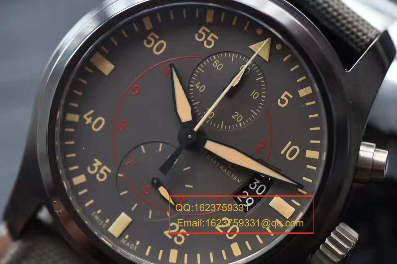 【独家视频测评】V6 Factory  Perfect  High quality  Copy  Watches  IWC  TOP GUN MIRAMAR海军空战部队MIRAMAR  wrist watches 系列IW388002 / WG083