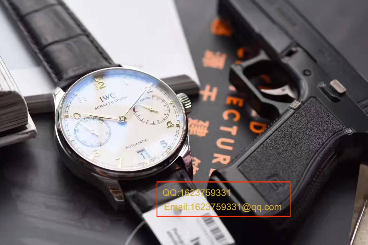 【独家视频测评ZF Perfect  High quality  Knockoff  Watches 】 IWC 葡萄牙系列系列IW500704《 IWC 葡七黄金钉》 wrist watches  / WG295