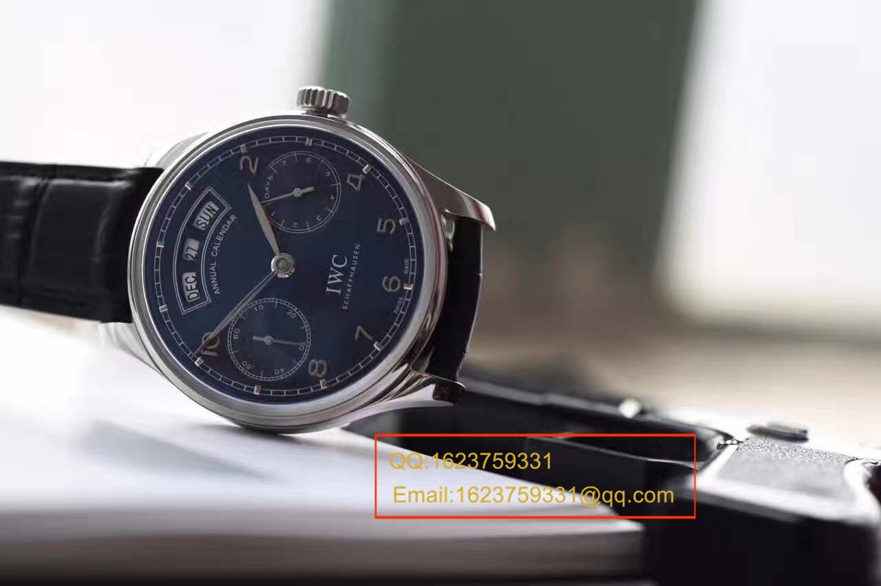 【独家视频测评YL Factory  Perfect  High quality  Replica Watches 】 IWC 葡萄牙系列年历IW503502 IWC 年历 wrist watches  / WG290