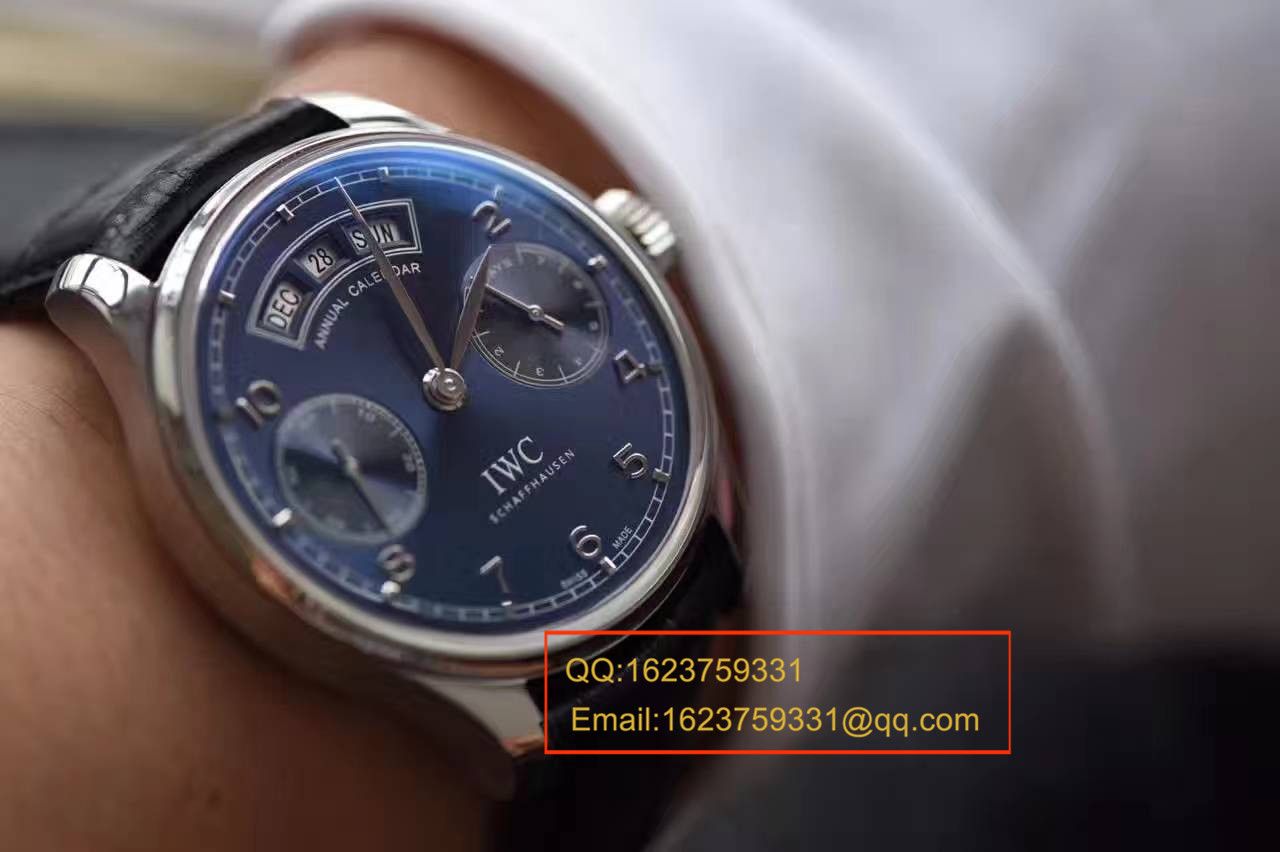 【独家视频测评YL Factory  Perfect  High quality  Replica Watches 】 IWC 葡萄牙系列年历IW503502 IWC 年历 wrist watches  / WG290