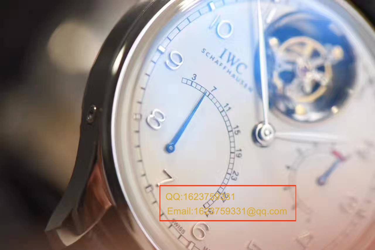 【独家视频测评YL Factory  Perfect  High quality  Replica Watches 】 IWC 葡萄牙 Tourbillon 逆跳 wrist watches 系列IW504601 wrist watches  / WG285