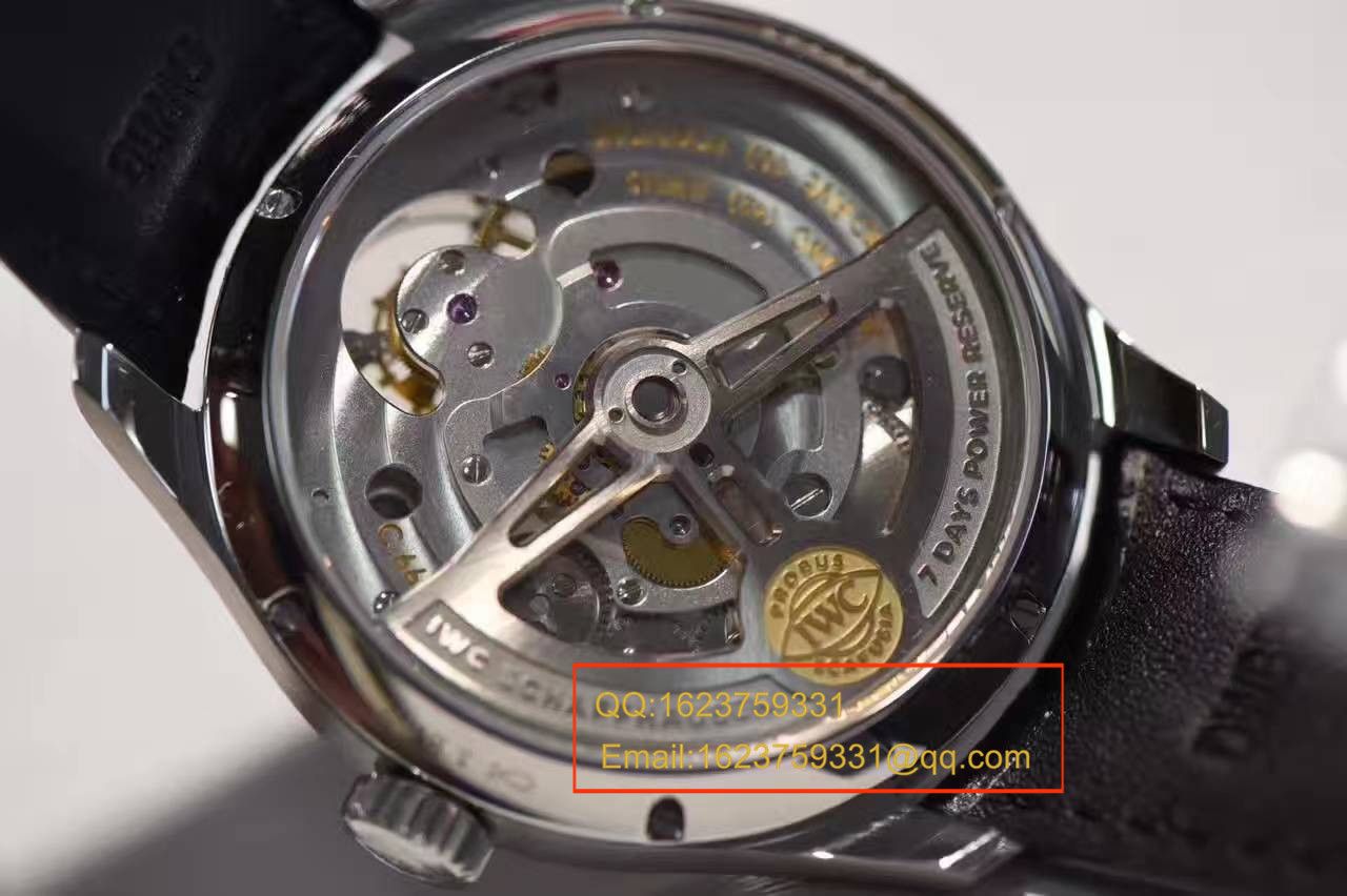 【独家视频测评YL Perfect  High quality  Knockoff  Watches 】 IWC 葡萄牙系列逆跳 Tourbillon IW504401 wrist watches  / WG104A