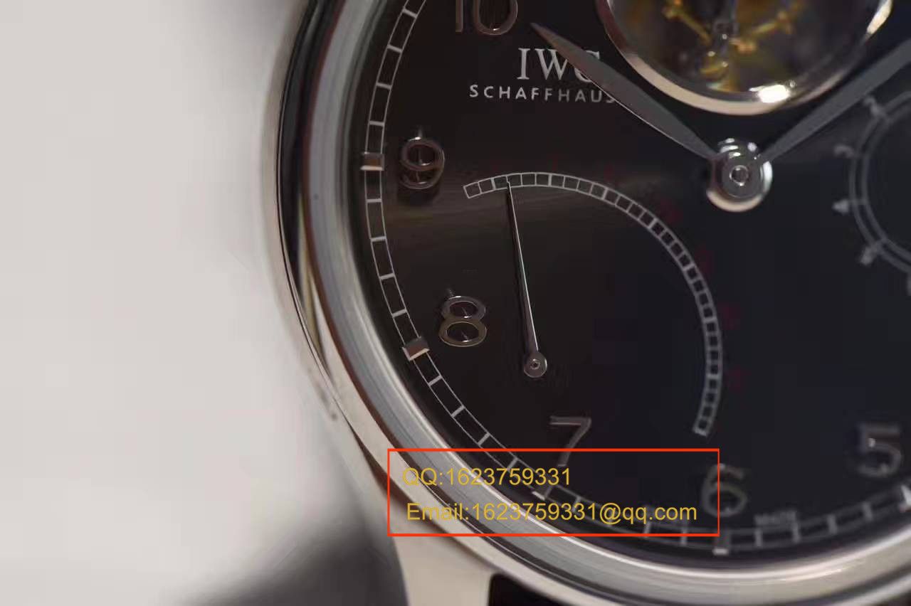 【独家视频测评YL Perfect  High quality  Knockoff  Watches 】 IWC 葡萄牙系列逆跳 Tourbillon IW504401 wrist watches  / WG104A