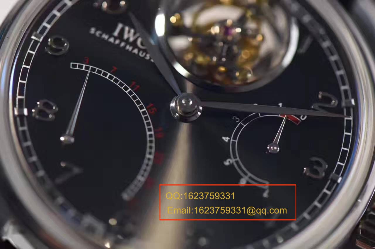 【独家视频测评YL Perfect  High quality  Knockoff  Watches 】 IWC 葡萄牙系列逆跳 Tourbillon IW504401 wrist watches  / WG104A