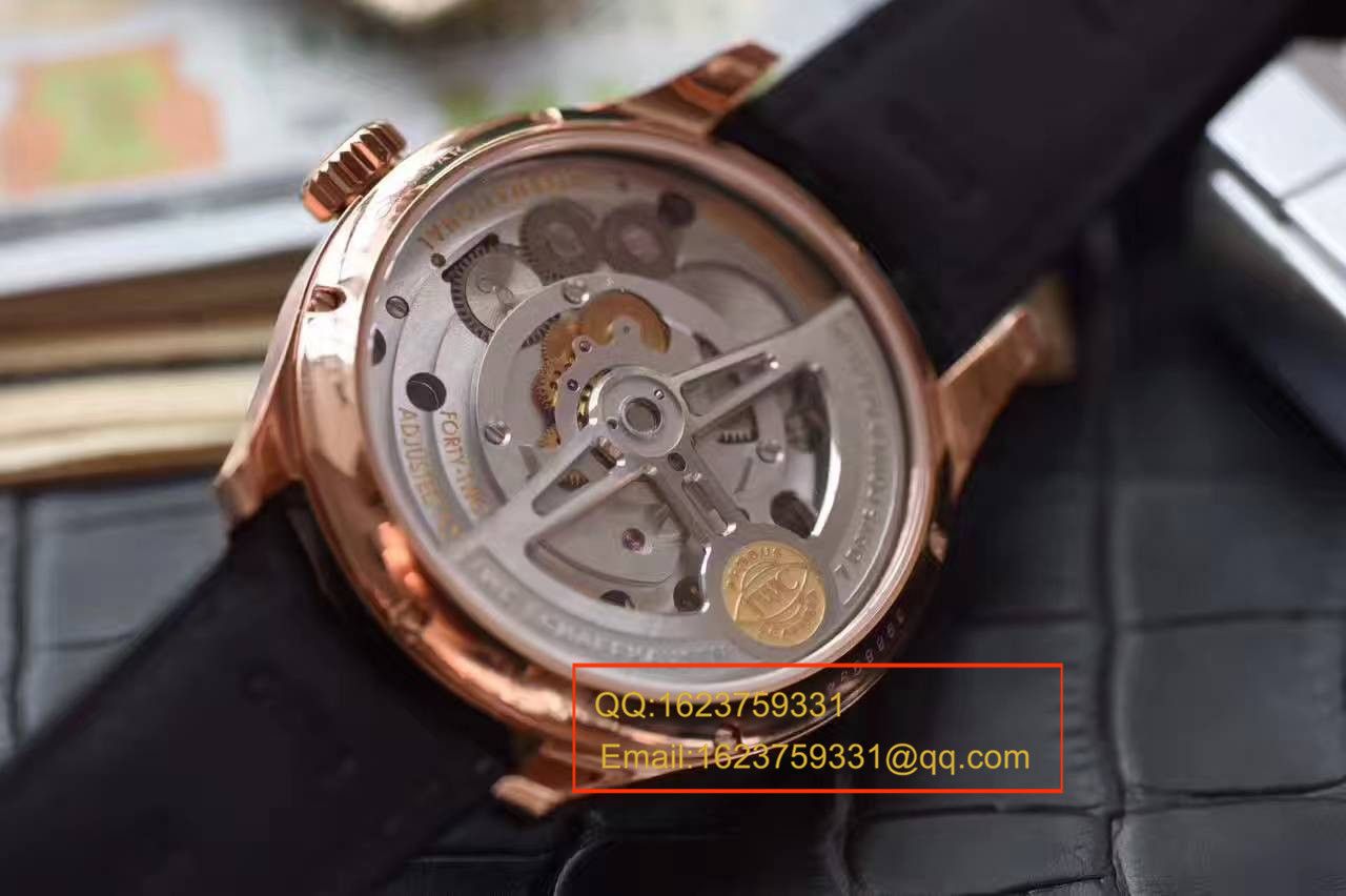 【独家视频测评YL Factory 1:1 top  Replica Watches 】 IWC 葡萄牙系列IW546305真 Tourbillon  wrist watches  / WG288