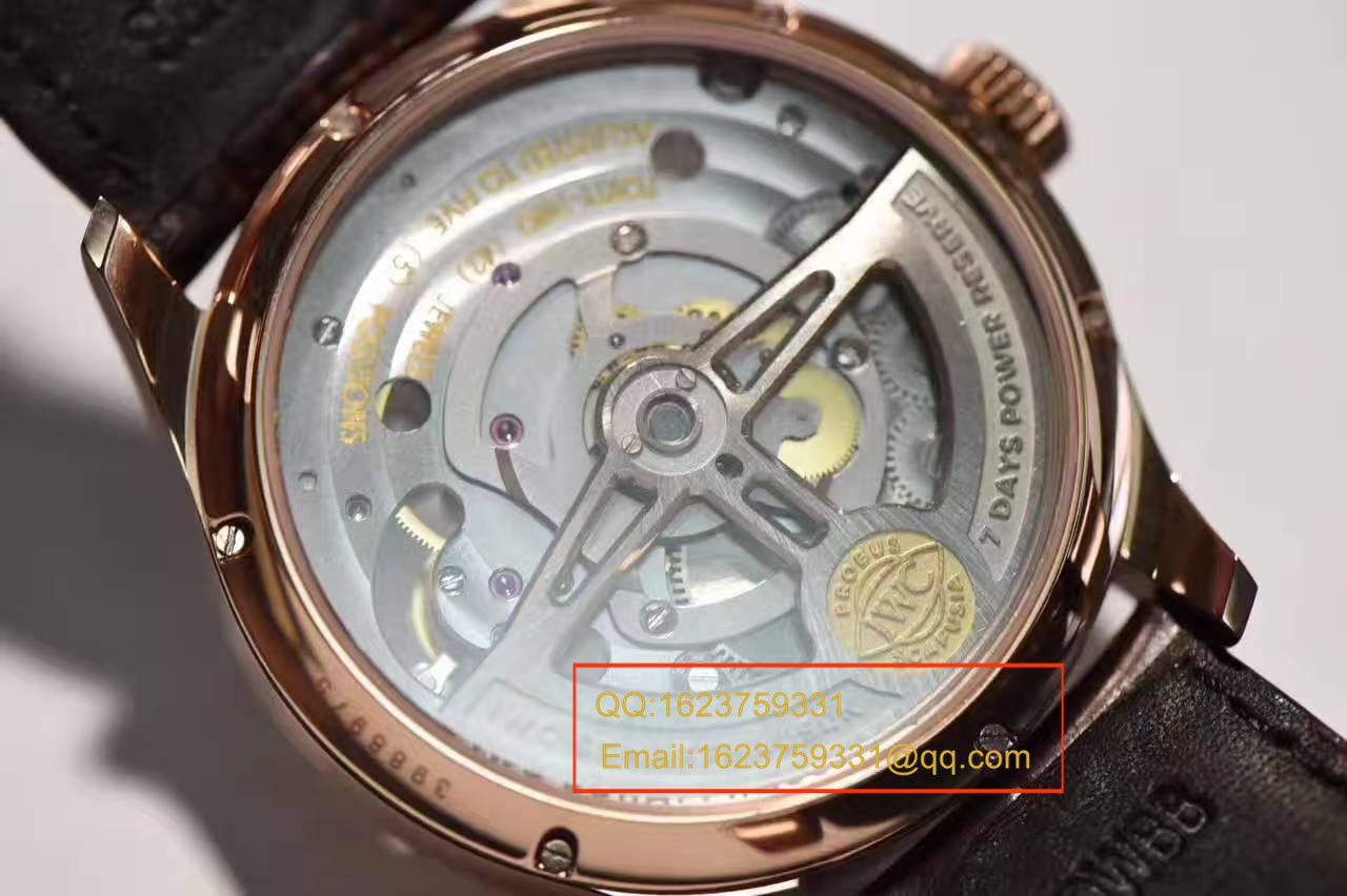 【独家视频测评YL Factory  top 1:1 High quality  Knockoff  Watches 】 IWC 葡萄牙系列IW546302真 Tourbillon  wrist watches  / WG284