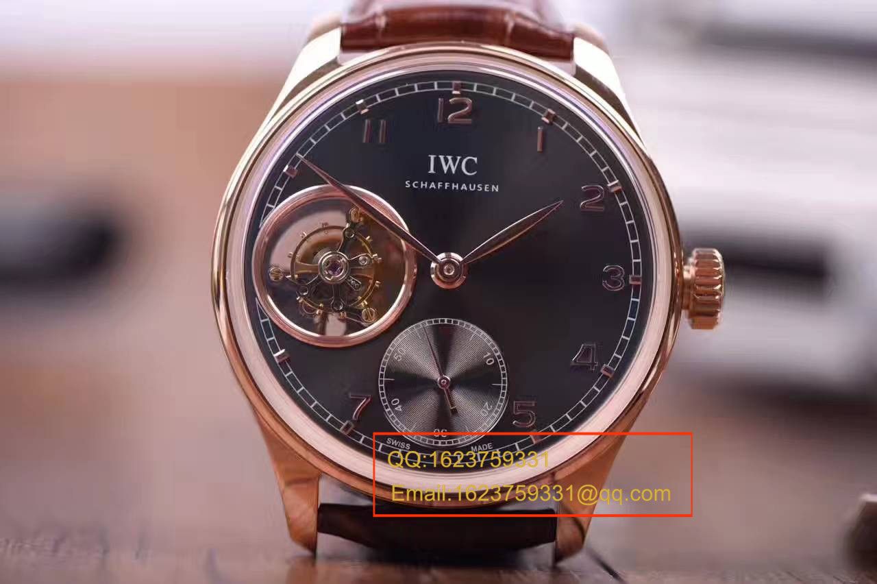 【YL Factory  Perfect  Replica Watches 】最高品质 IWC 葡萄牙系列IW546301、IW546304九字位真 Tourbillon  wrist watches  / WG287