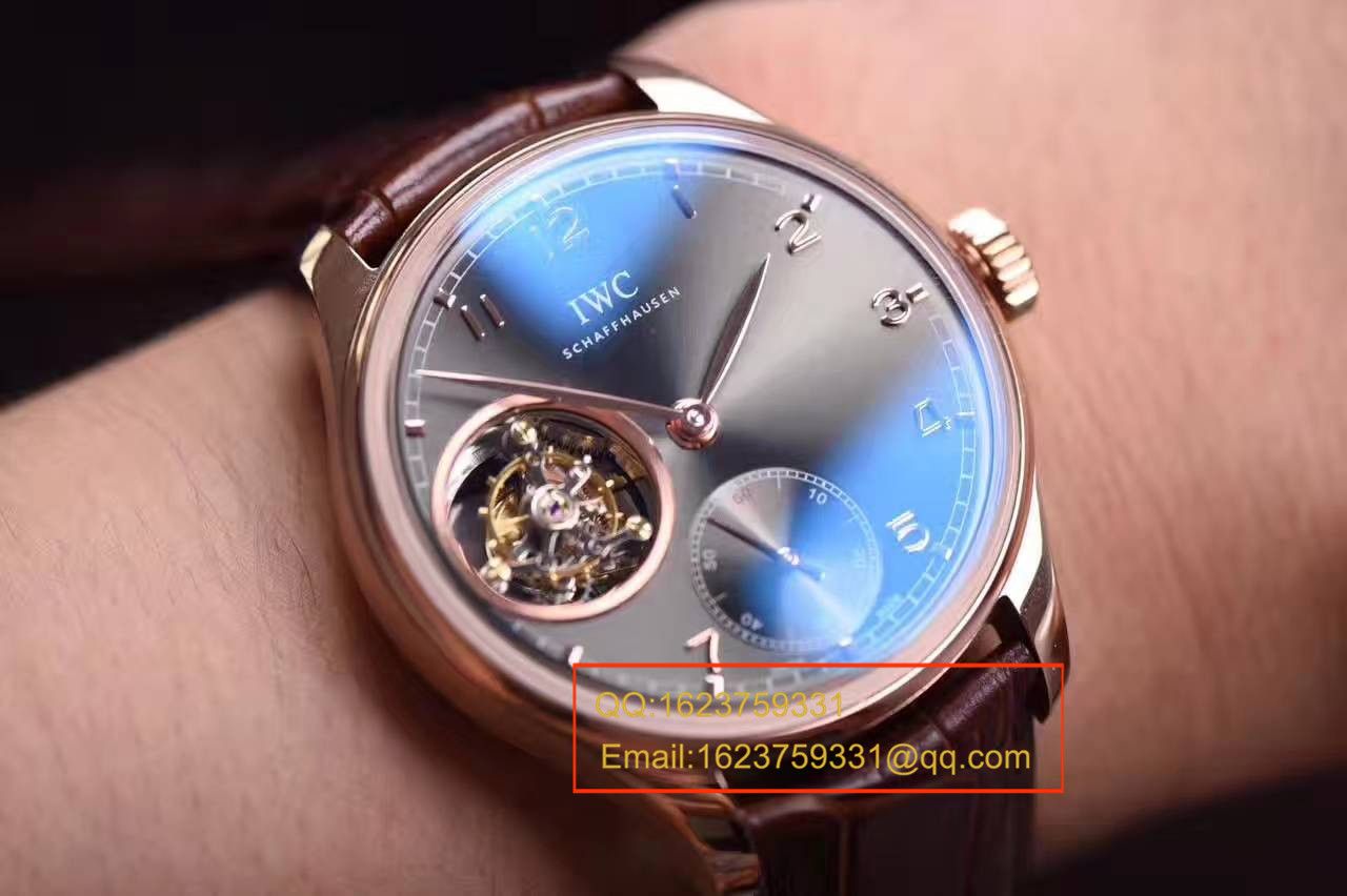 【YL Factory  Perfect  Replica Watches 】最高品质 IWC 葡萄牙系列IW546301、IW546304九字位真 Tourbillon  wrist watches  / WG287