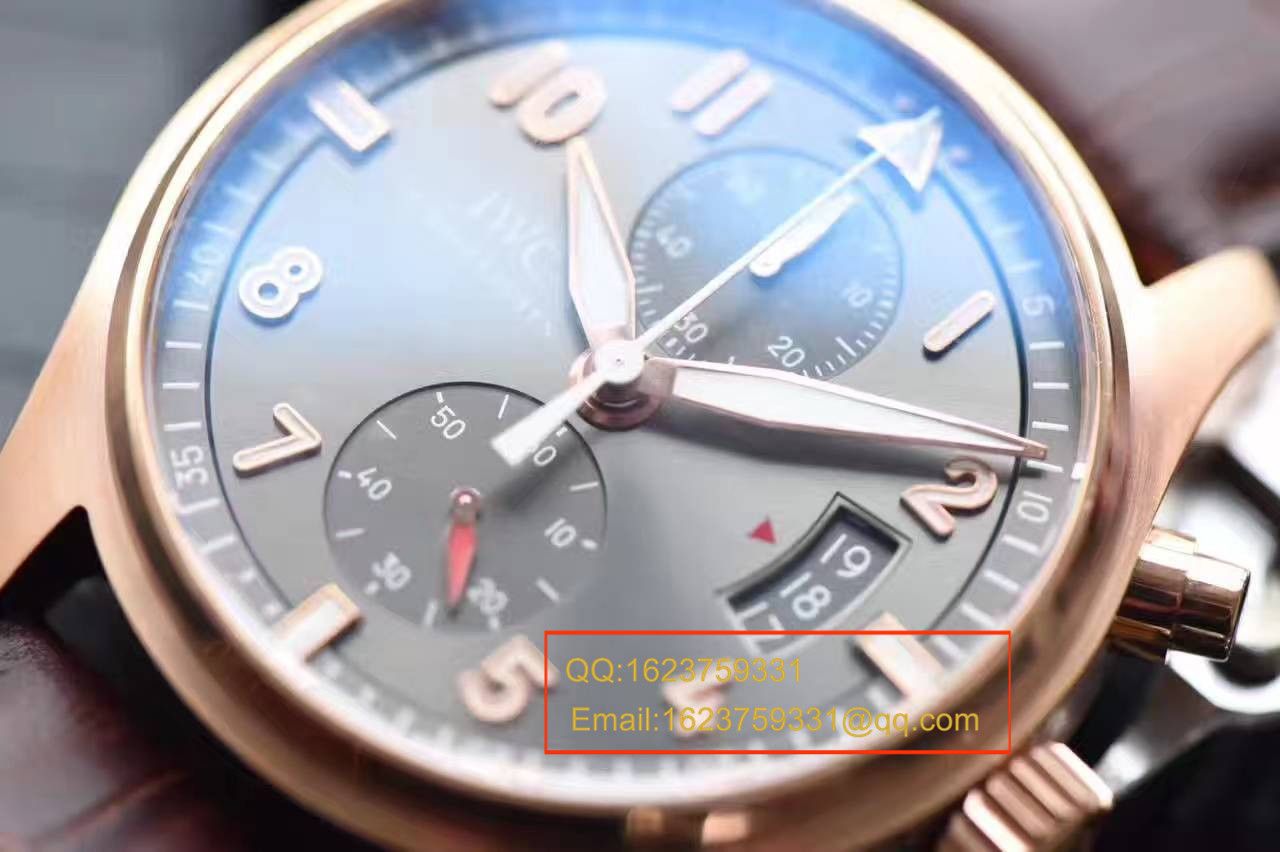 【独家 Video analysis  Perfect  High quality  Replica Watches 】 IWC SPITFIRE CHRONOGRAPH喷火战机计时 wrist watches 系列IW387803 wrist watches  / WG282