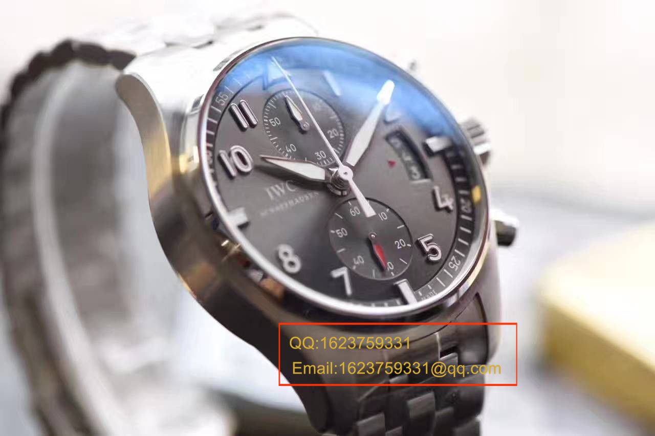 【独家视频测评 Perfect  High quality  Replica Watches 】 IWC 飞行员喷火战机计时 wrist watches 系列IW387808 wrist watches  / WG138A