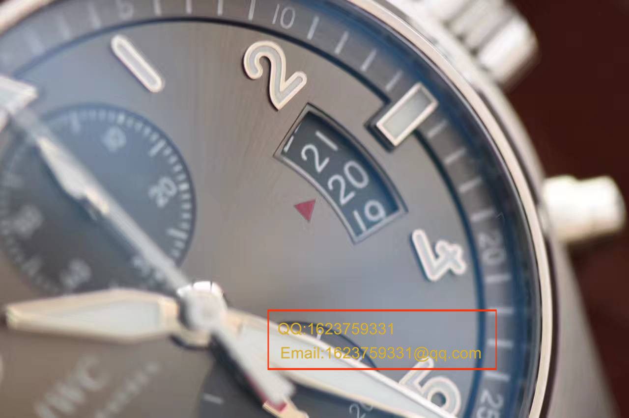 【独家视频测评 Perfect  High quality  Replica Watches 】 IWC 飞行员喷火战机计时 wrist watches 系列IW387808 wrist watches  / WG138A