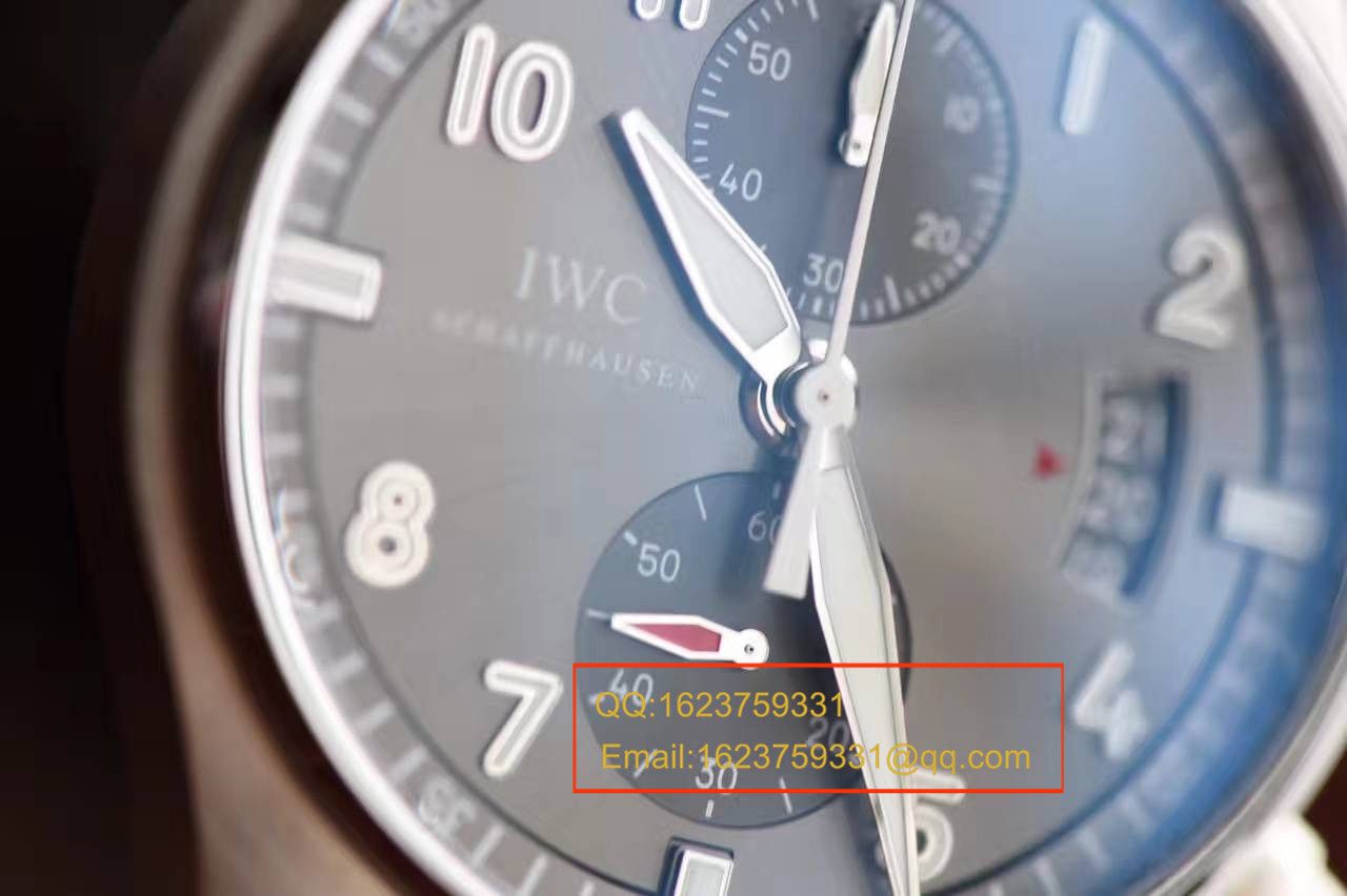【独家视频测评 Perfect  High quality  Replica Watches 】 IWC 飞行员喷火战机计时 wrist watches 系列IW387808 wrist watches  / WG138A
