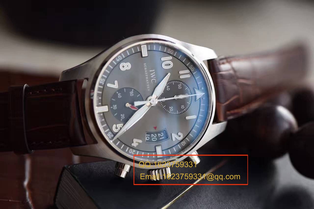 【独家视频测评 Perfect  High quality  Replica Watches 】 IWC 飞行员喷火战机计时 wrist watches 系列IW387808 wrist watches  / WG138A