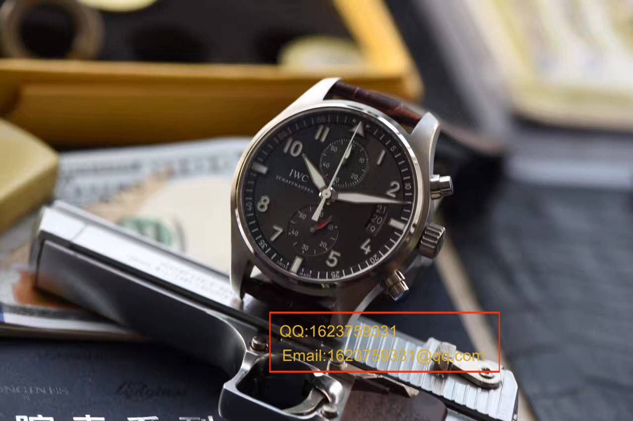 【独家视频测评 Perfect  High quality  Replica Watches 】 IWC 飞行员喷火战机计时 wrist watches 系列IW387808 wrist watches  / WG138A