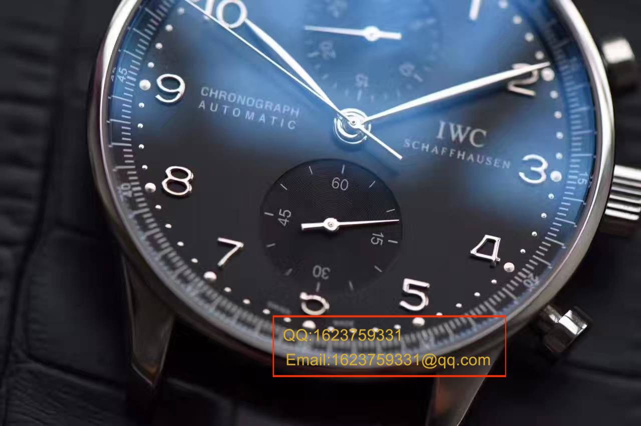 【独家视频测评YL Perfect  High quality  Replica Watches 】 IWC 葡萄牙CHRONOGRAPH计时系列IW371447 wrist watches  / WGBA279