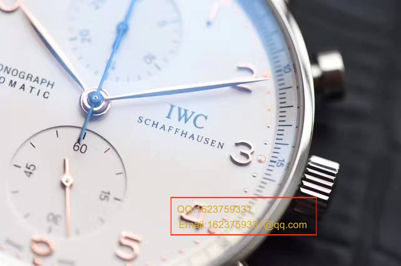 【独家视频测评】【YL Factory V7版本1:1 Replica Watches 】 IWC 葡萄牙计时系列IW371401 wrist watches (葡计玫瑰金针) / WG281