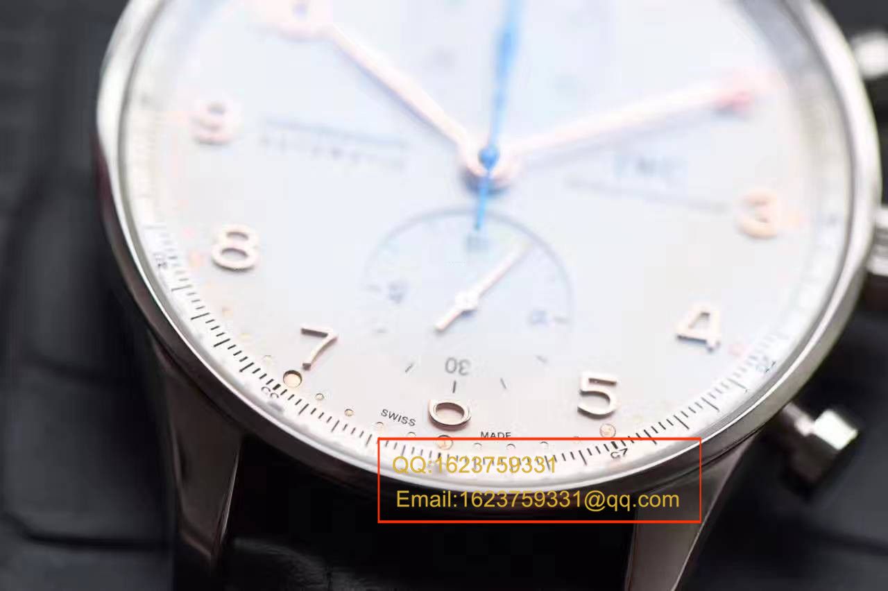 【独家视频测评】【YL Factory V7版本1:1 Replica Watches 】 IWC 葡萄牙计时系列IW371401 wrist watches (葡计玫瑰金针) / WG281