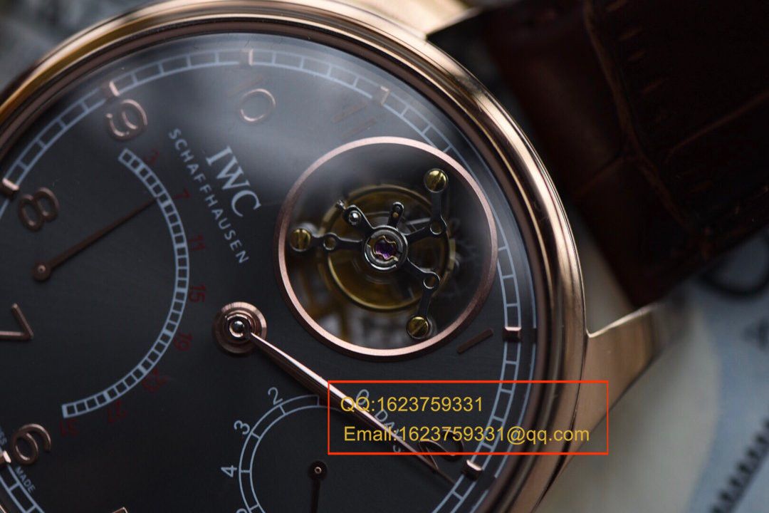 【TF Factory  Perfect  Replica Copy  Watches 】 IWC 葡萄牙系列IW504402 、IW504602真 Tourbillon 逆跳 wrist watches  / WG274